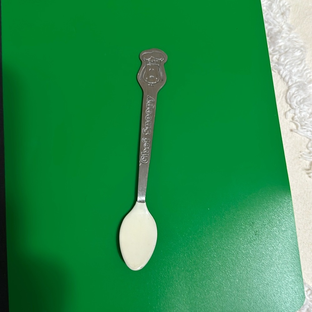 Vintage 1965 Chef Snoopy Spoon